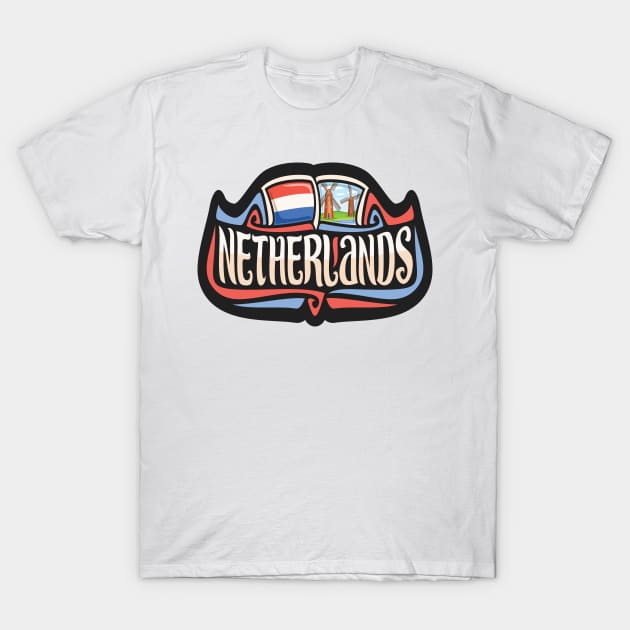 Netherlands T-Shirt by ProjectX23Red